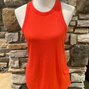NWT Old Navy racer back tank top, size large, poly/rayon/spandex